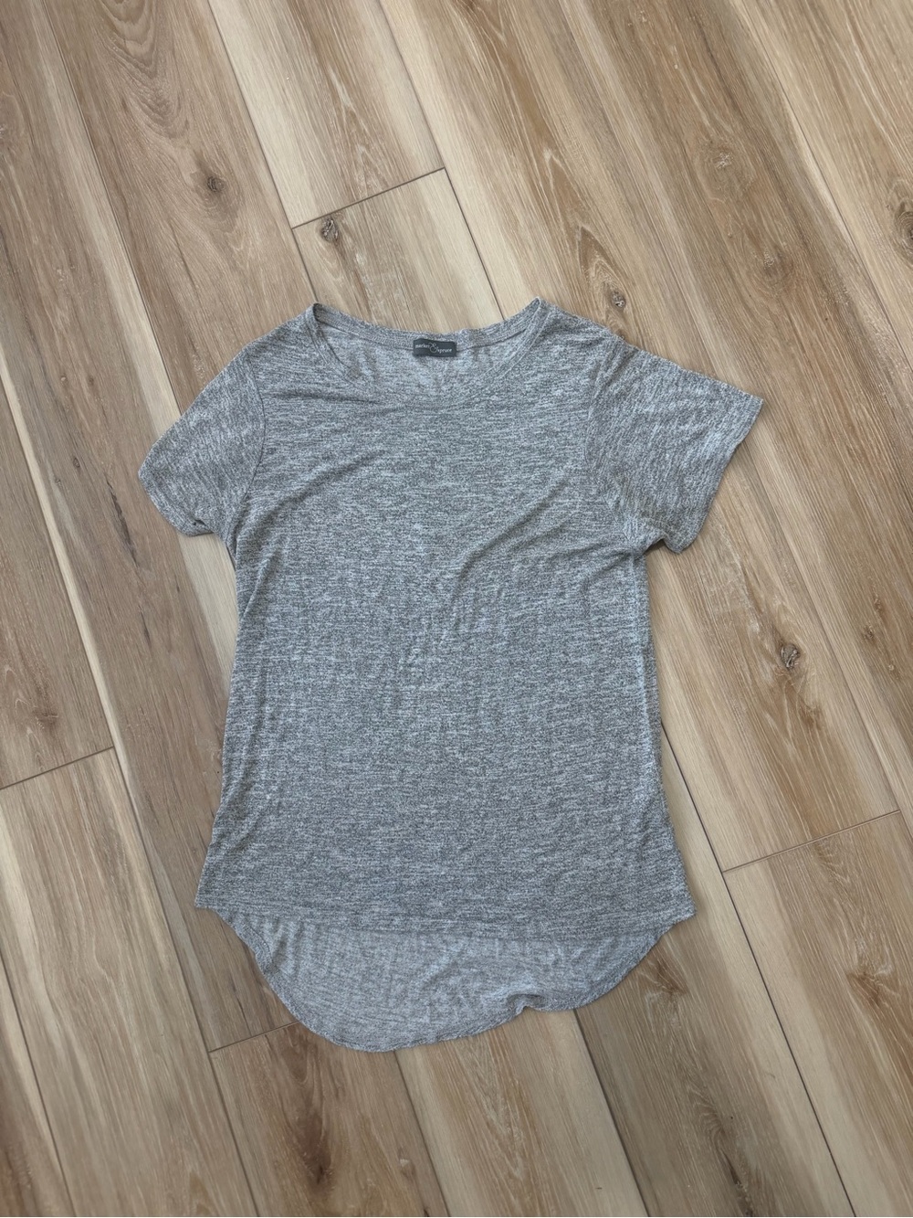 Heather Gray Women's Crewneck Tee - Soft Everyday Top